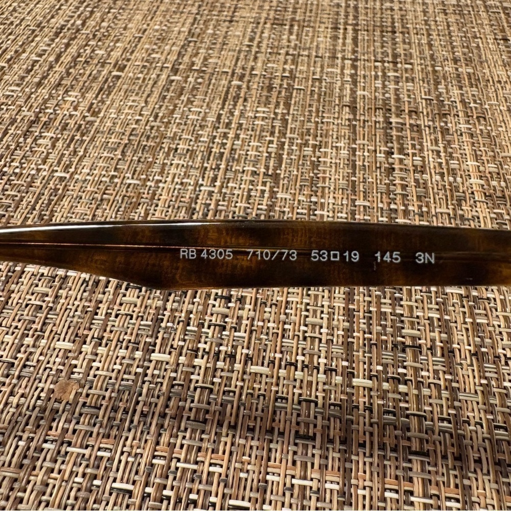 Ray-Ban RB4305 710/73 Tortoise Frame Light Havana Color - Picture 6 of 10